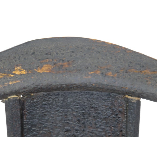 Antique Chinese Black Armchairs - a Pair For Sale - Image 10 of 12