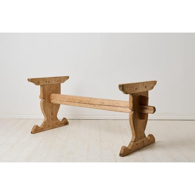 Early 19th Century Country House Dining Table, Northern Sweden For Sale - Image 11 of 13