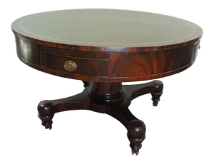 19th C American Classical Empire Rent Table