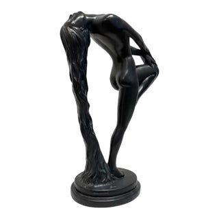 Late 19th Century "Sultry Awakening" by Klara Sever For Sale