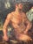 Sky Blue 18th Century Italian Baroque Mythological Oil Painting in Carved Giltwood Frame Apollo and Marsyas After Filippo Lauri For Sale - Image 8 of 11