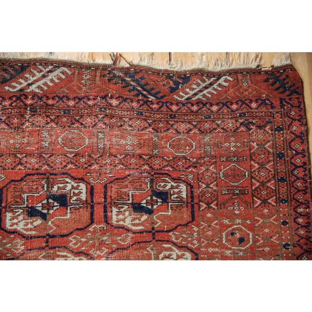 Textile Vintage Belouch Rug - 3'6" X 5'5" For Sale - Image 7 of 12