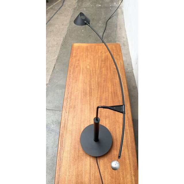 Vintage Postmodern Italian Nestore Table Lamp by Carlo Forcolini for Artemide, 1980s For Sale - Image 6 of 18