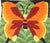 Butterfly Yarn Crewel Embroidery Needlework Pillow, 1970's For Sale In Atlanta - Image 6 of 8