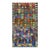1940s Antique Geometric Tribal Turkish Village Kilim Woven Wool 6'x 10' 6" Rug For Sale