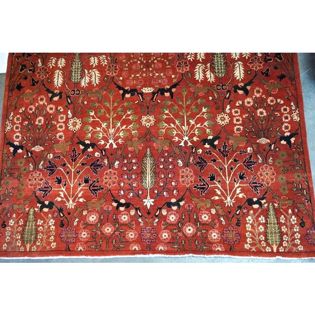 8 X 11 Turkish Bijar Tree Of Life Rug Chairish