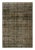 Black 1960s Vintage Zeki Müren Rug in Black With Gold Geometric Pattern, by Rug & Kilim For Sale - Image 8 of 8