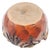 Mid-20th Century French Gex La Faucille Studded Carved Wood Folk-Art Bowl For Sale In San Francisco - Image 6 of 9
