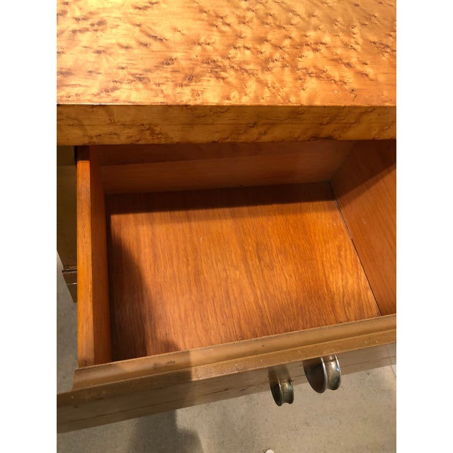 Mid Century Tiger Maple Night Stands a Pair Chairish