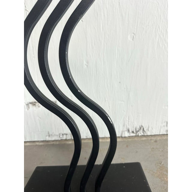 1980s Postmodern Squiggle Floor Lamp For Sale In Jacksonville, FL - Image 6 of 12