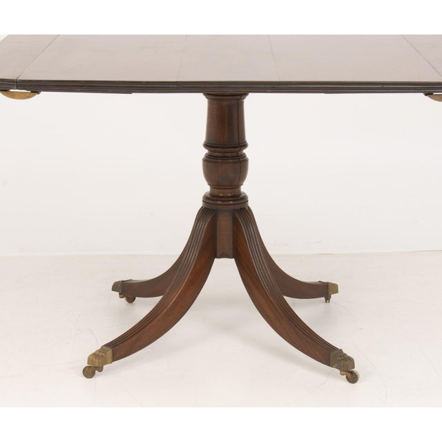 Regency Style Mahogany Extending Dining Table For Sale - Image 12 of 18