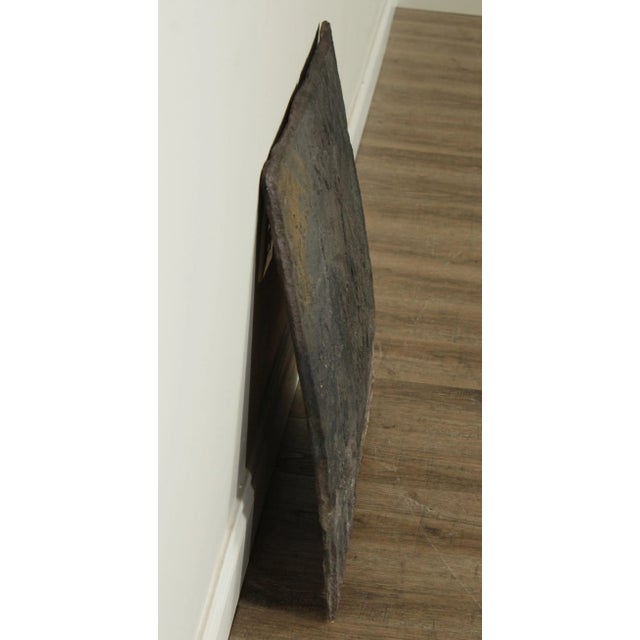 Vintage Cast Iron Fireback For Sale - Image 4 of 12