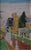 Jules CAVAILLES Train track: the Signal Oil on canvas Signed bottom left Signed and titled on the back Dimensions: 82 x 50...