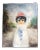 Original Mid Century Big Eyed Child French Impressionist Painting Signed For Sale