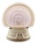 1930s Ceramic & Glass Wall Sconce For Sale