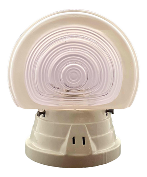 1930s Ceramic & Glass Wall Sconce