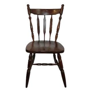 Vintage Arrow Back Dining Chair For Sale
