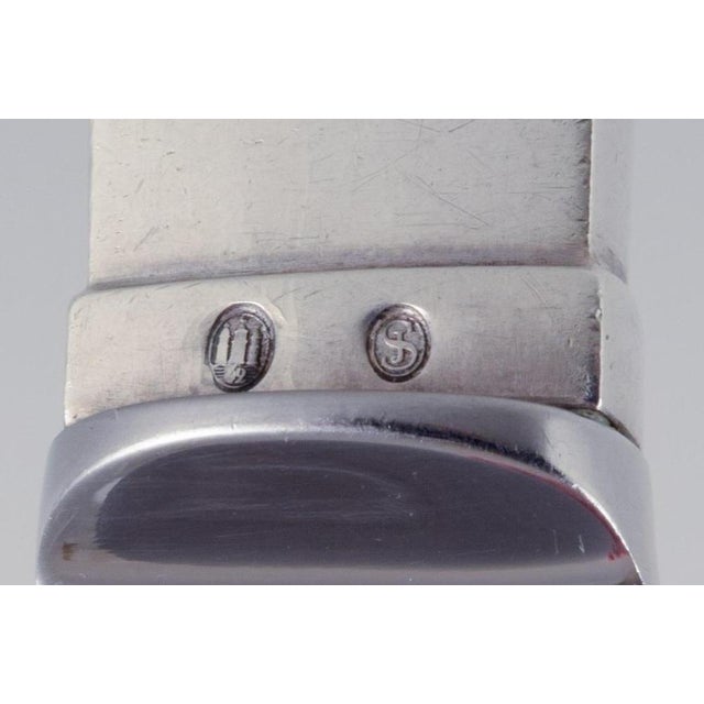 Vintage Cake Knife in Sterling Silver from Georg Jensen, 1930s For Sale - Image 6 of 8