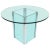 1970s 1970s Leon Rosen for Pace Glass and Chrome Foyer Table For Sale - Image 5 of 5