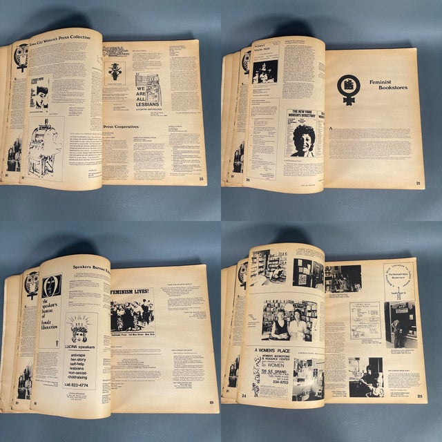 Vintage '73 New Woman's Survival Catalog Rennie & Grimstad Feminism Xxl