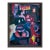 1960s "Nocturnal Train in the City" Abstract Cityscape Oil Painting, Framed by Tom Hamil For Sale