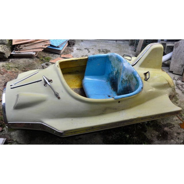 Yellow Plane Carousel from Robles Bouso, 1960s For Sale - Image 12 of 12
