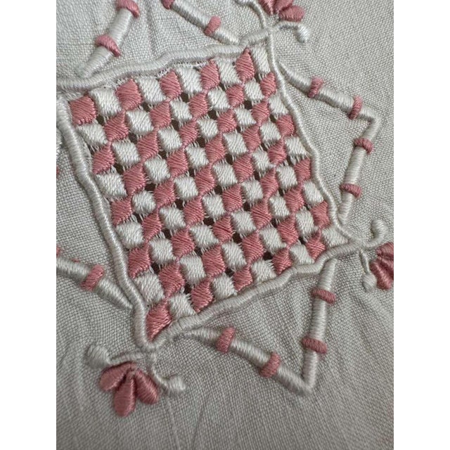 "A sweet and beautifully made antique French linen pouch, hand-sewn in natural flax linen and delicately trimmed with a...