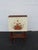 Scheibe Mid Century Folding Wooden Tv Trays Floral Top 4pc Set With Stand 6896 For Sale - Image 4 of 18