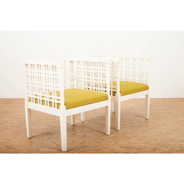 Armchairs in Wooden Frame, Set of 2, in Good conditions. Designed 1890 to 1919