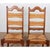 Wood Vintage Straw-Seated Chairs in Oak, 1940, Set of 6 For Sale - Image 7 of 10