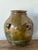 Ceramic Vintage Boho Glazed Ceramic Urn For Sale - Image 7 of 11