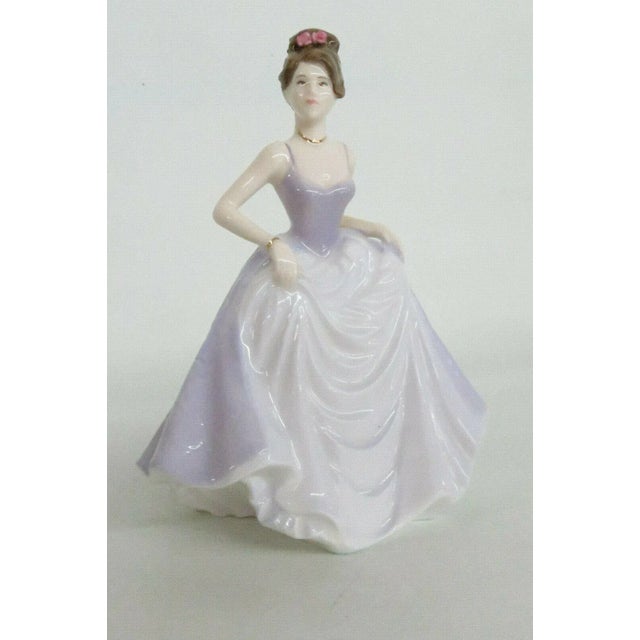 Coalport Good Luck English Bone China Porcelain Small Figurine For Sale - Image 11 of 11