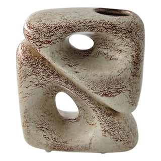 Abstract Vase by Roberto Rigon for Bertoncello Ceramic, Italy, 1960s For Sale