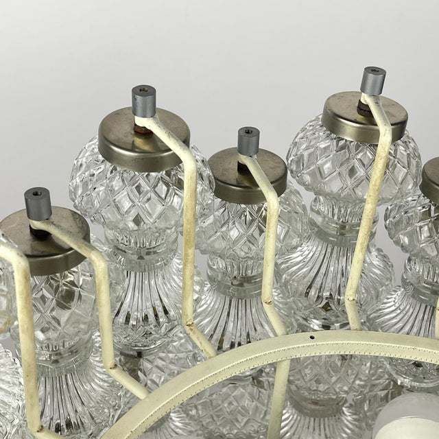 Murano Chandelier by Flavio Poli for Seguso, 1960s For Sale - Image 17 of 18
