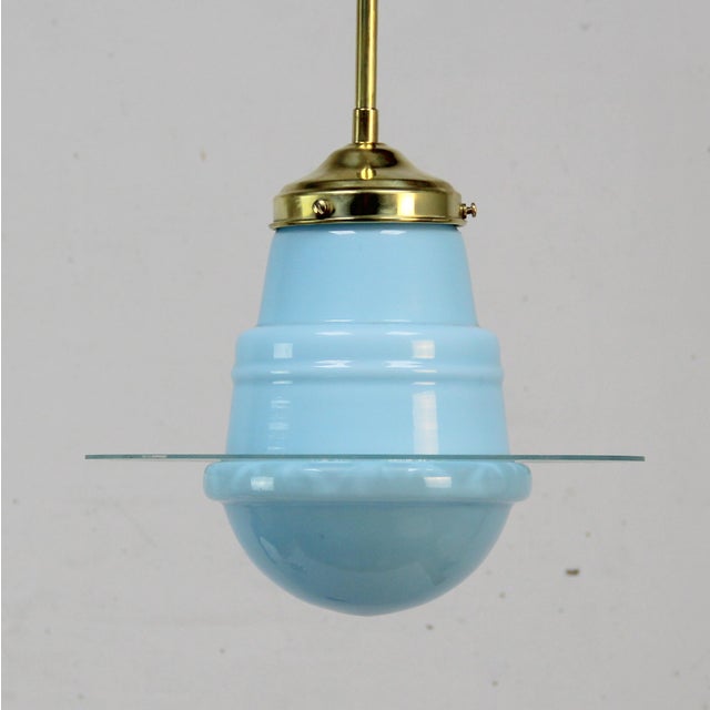 Art Deco Lamps in Brass and Glass, 1930s, Set of 2, in Very Good conditions. Designed 1920 to 1949 Up to 250V (Europe/UK...