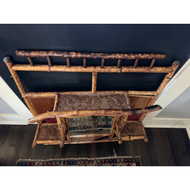 English 19th Century English Bamboo Mirror For Sale - Image 3 of 17