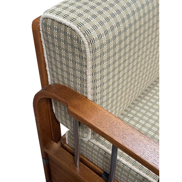 Art Deco Model H215 Sofa by Jindřich Halabala for Up Závody, 1930s For Sale - Image 11 of 15