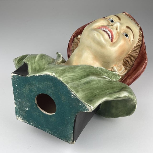 Vintage Terracotta Bust of Boy, Coimbra, Portugal, 1960s For Sale - Image 9 of 15