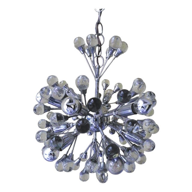 Sputnik Chandelier by Gaetano Sciolari, 1960s For Sale
