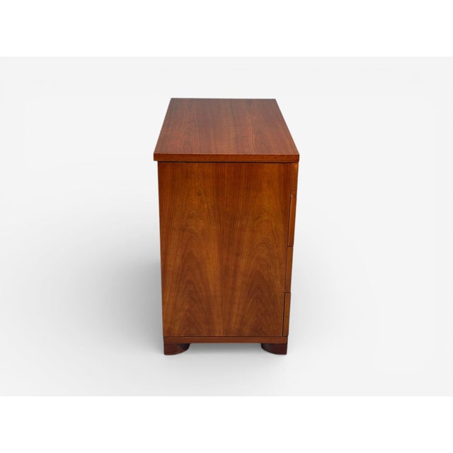 John Widdicomb, Chests of Drawers, Walnut, Brass, Usa, 1960s For Sale - Image 11 of 12