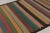 Contemporary Rug & Kilim's Contemporary Rez Kilim With Multicolor Striped Design For Sale - Image 3 of 9
