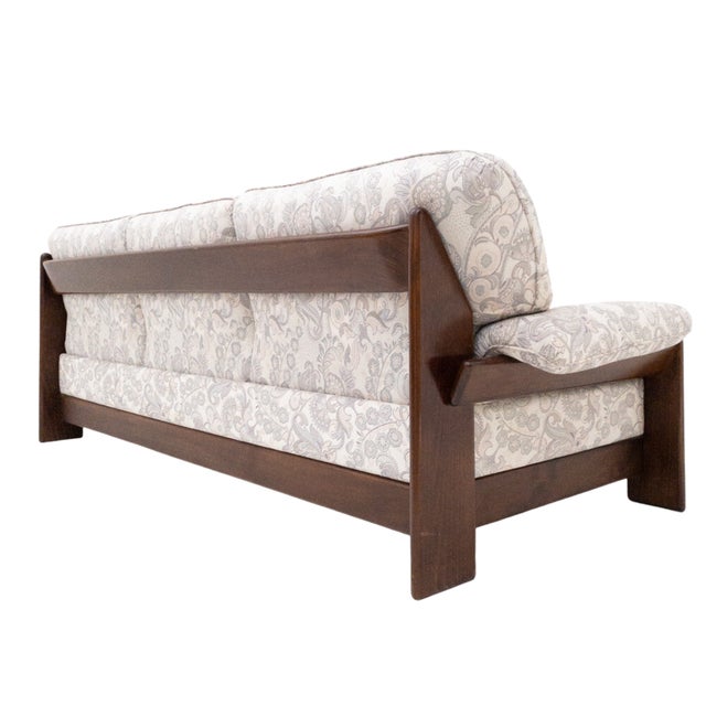 Mid-Century Modern Sapporo 3-Seater Sofa and Armchair by Mario Marenco for Mobilgirgi, Italy, 1970s, Set of 2 For Sale - Image 3 of 18