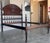 Baroque 19th Century, Baroque Full Bed, Original Four Fluted Poster Spanish Bed For Sale - Image 3 of 13