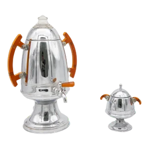 Art Deco Percolator and Sugar Bowl