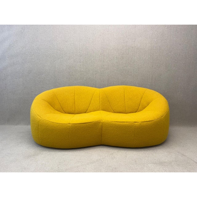 Mid-Century Modern Pumpkin Two-Seater Settee by Pierre Paulin for Ligne Roset For Sale - Image 3 of 18