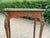 French 1860 French Artisan Louis XV Brown Marquetry Center Table-1 Pc For Sale - Image 3 of 17