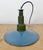 Industrial Blue Enamel Military Pendant Lamp with Cast Aluminium Top, 1960s For Sale - Image 11 of 18