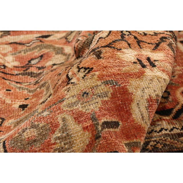 Late 19th Century Persian Mahal Rug, 10'02 X 13'07 For Sale In Dallas - Image 6 of 10