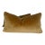 Plush Mohair in Gold 12"x22" Pillows-a Pair For Sale