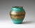 A rare and finely executed wmf ikora vase from the 1930s, produced in patinated bronze and showcasing the distinctive...